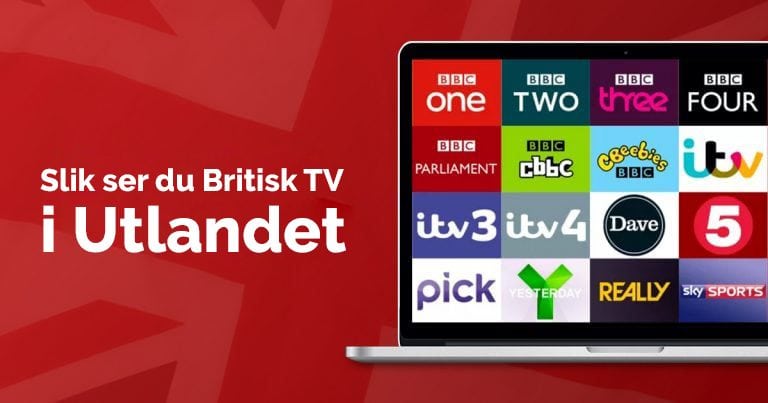 Slik ser du britisk TV i utlandet