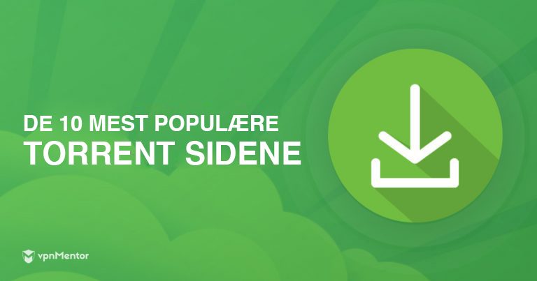 De mest populære torrent-sidene