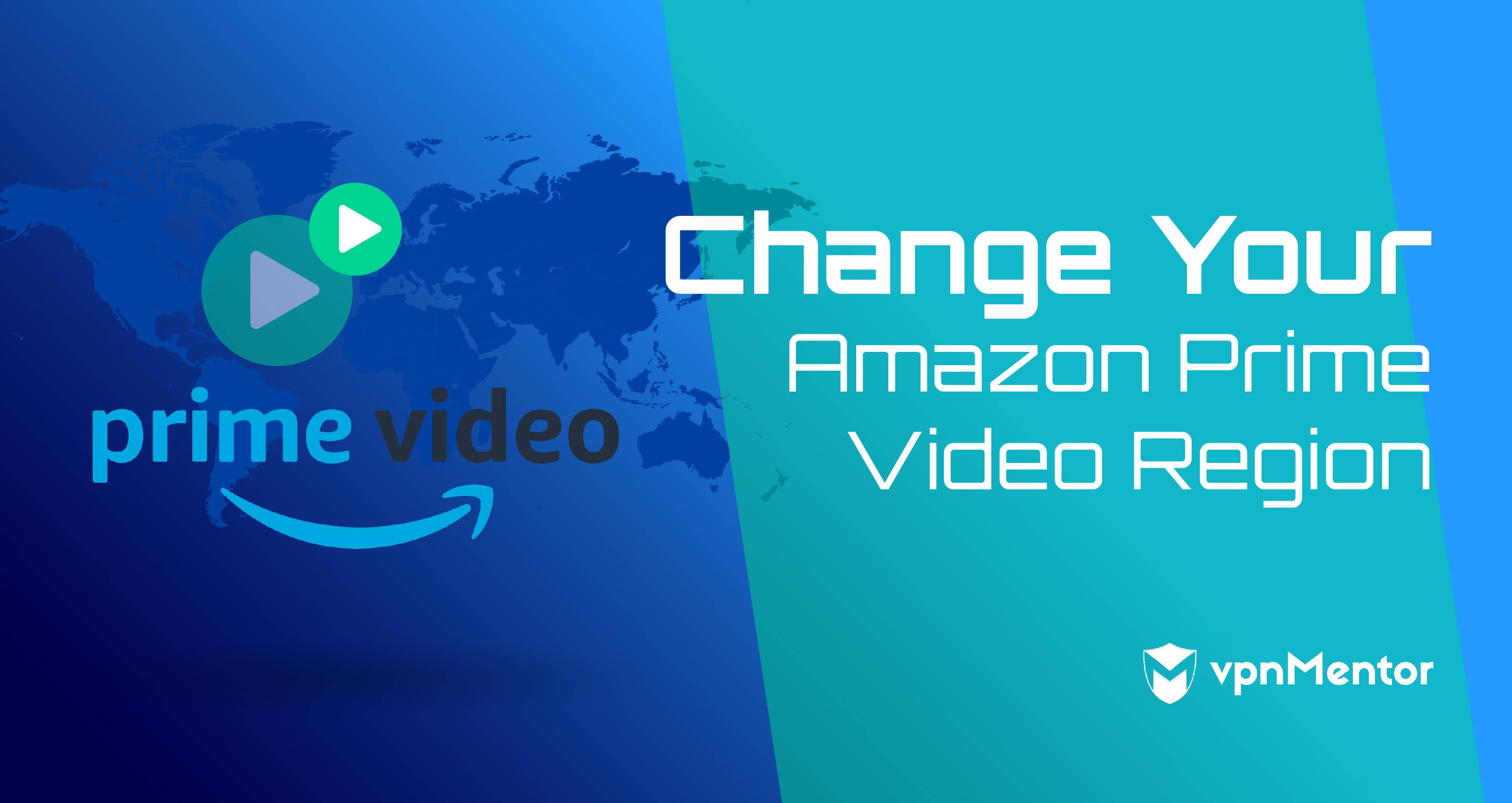 Endre Amazon Prime Video-region på 3 sekunder 2022