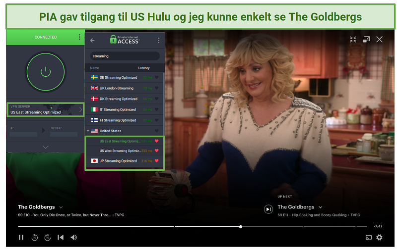 PIA-let-me-access-US-hulu-library-nb PIA's streaming servers unblocking the US Hulu library and streaming The Goldbergs